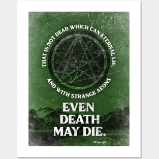 Even Death May Die - poster Posters and Art